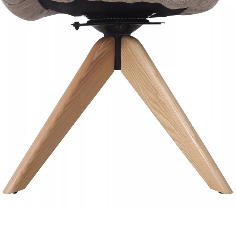 Krzesło obrotowe Azalia D Brego 31 jasny beż