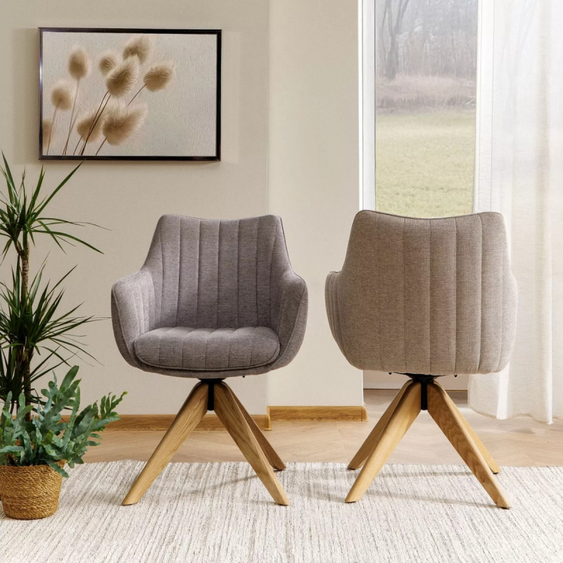 Krzesło obrotowe Azalia D Brego 31 jasny beż