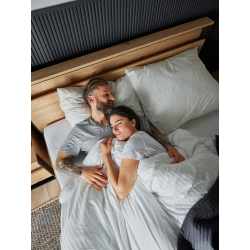 Łóżko z oświetleniem Quant QS-02 (180) Lenart