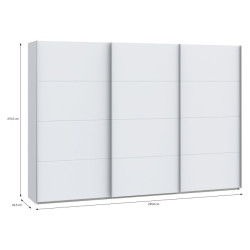Szafa przesuwna Sophistispace SSQS23411 300 cm do garderoby