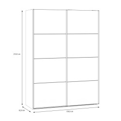 Szafa przesuwna 150 cm Sophistispace SSQS72411