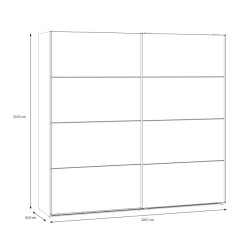 Szafa przesuwna 220 cm Sophistispace SSQS92411