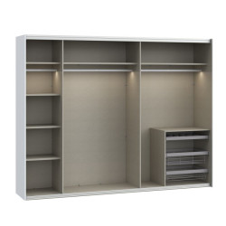 Szafa przesuwna 270 cm Sophistispace SSQS12411