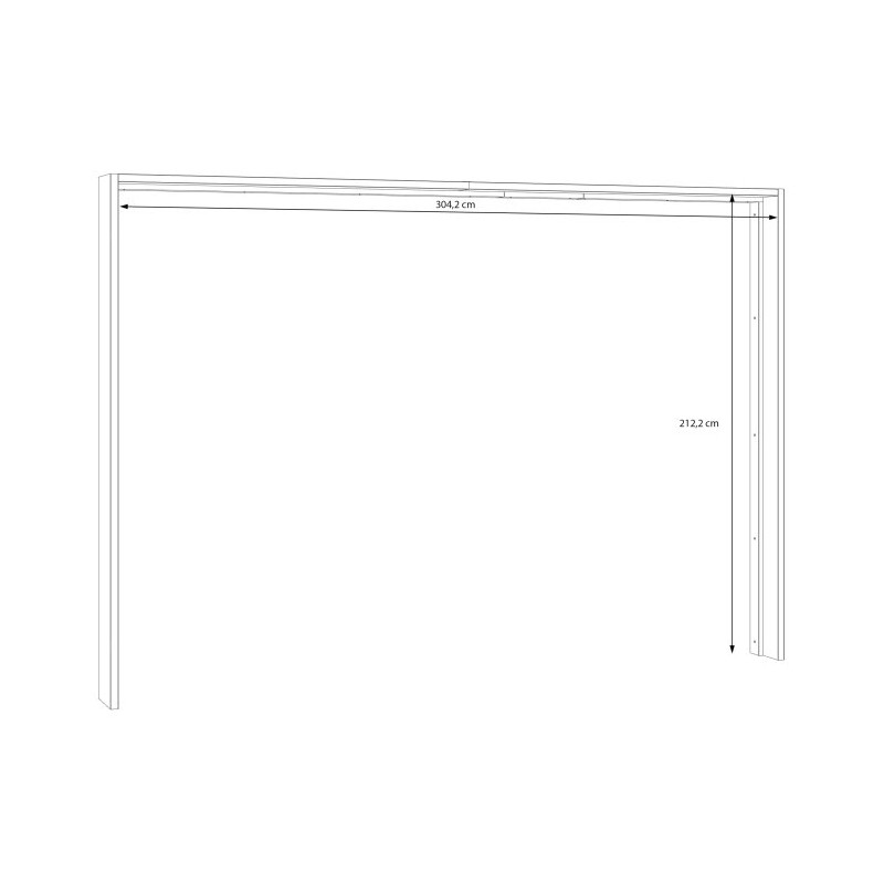 Listwa okalająca Sophistispace – estetyczne wykończenie szafy