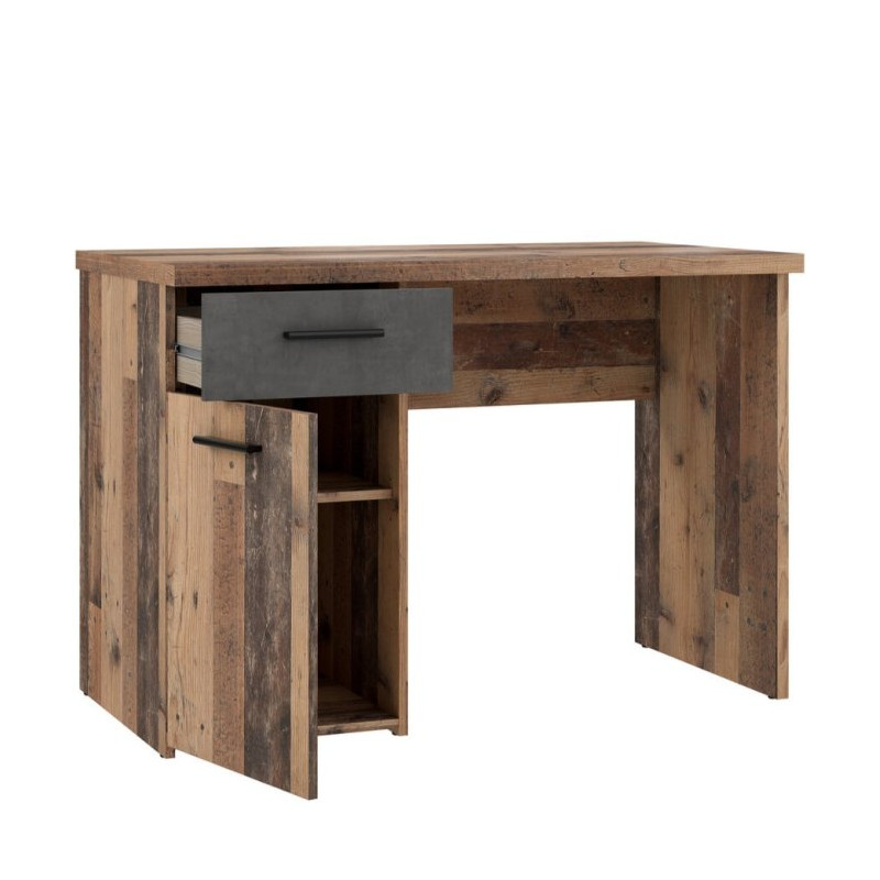 Biurko Winnie WNB935 140x80 cm old wood vintage