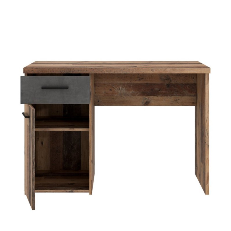 Biurko Winnie WNB935 140x80 cm old wood vintage