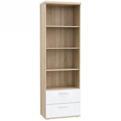 Wąski regał półotwarty Winnie do przechowywania i ekspozycji