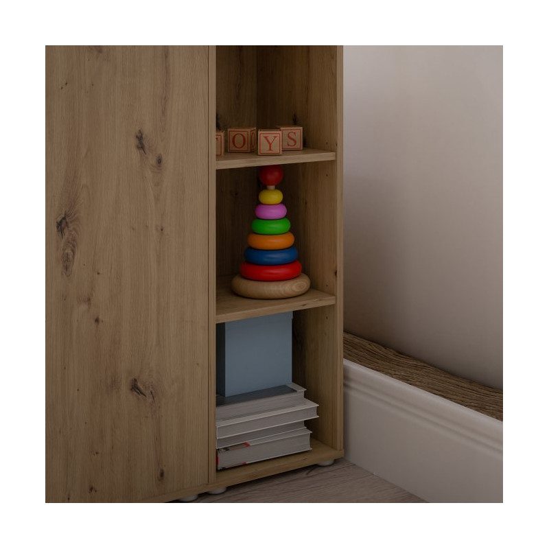 Niski regał Winnie WNR43 30 cm do małych przestrzeni