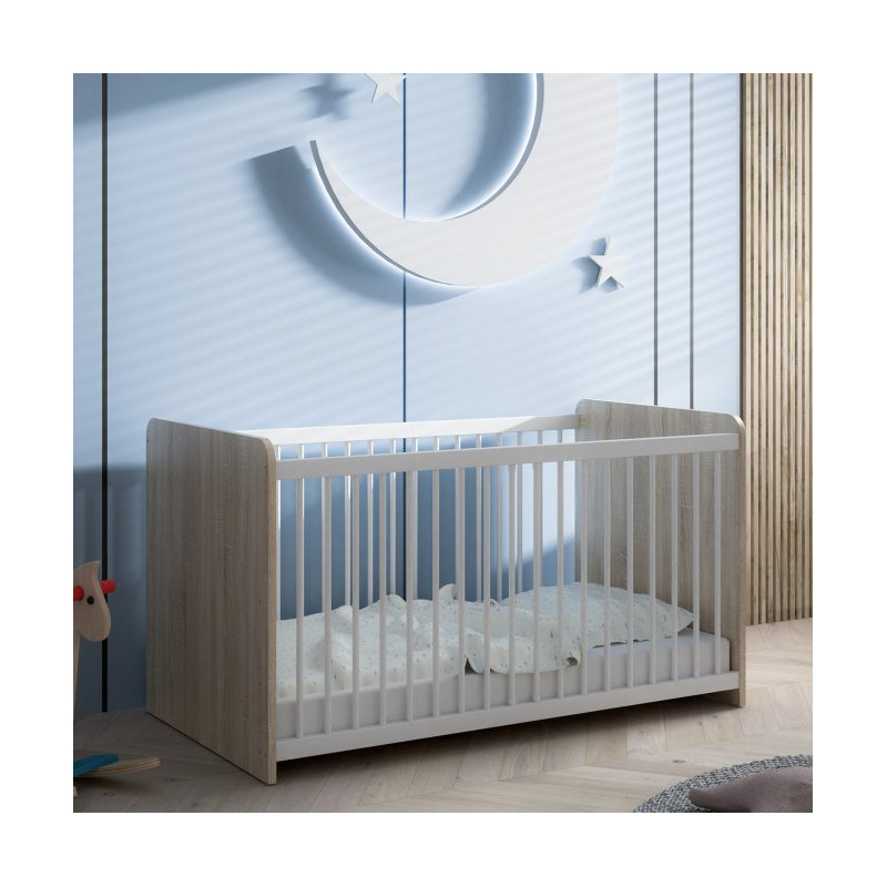 Łóżeczko 70×140 cm Winnie  z wkładem pod materac