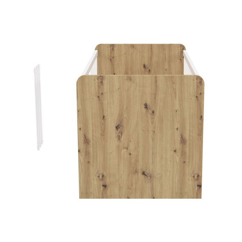 Łóżeczko 70×140 cm Winnie  z wkładem pod materac