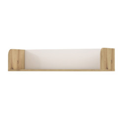 Półka wisząca 80 cm Winnie EMLB08 – dąb artisan/biały