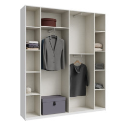 Szafa otwierana Home Nook 180 cm – biała elegancja do sypialni