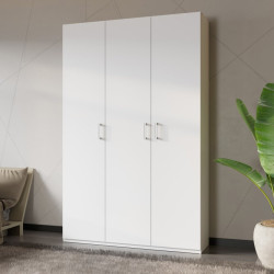 Szafa otwierana Home Nook 130 cm – biała elegancja do sypialni