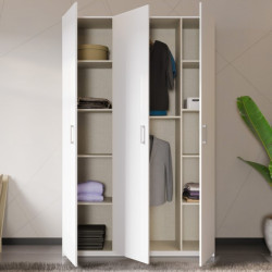 Szafa otwierana Home Nook 130 cm – biała elegancja do sypialni