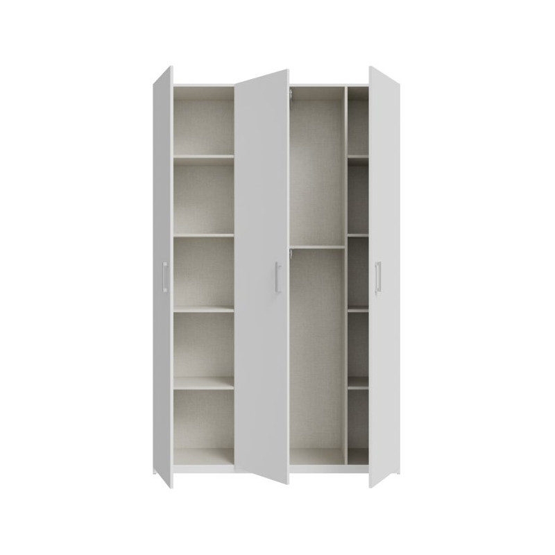 Szafa otwierana Home Nook 130 cm – biała elegancja do sypialni