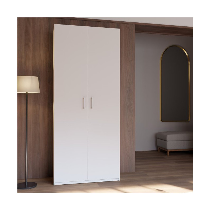 Szafa otwierana Home Nook 90 cm – biała elegancja do wnętrza