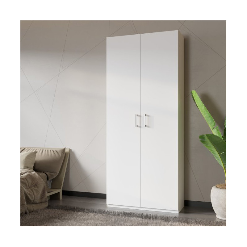 Szafa otwierana Home Nook 90 cm – biała elegancja do wnętrza