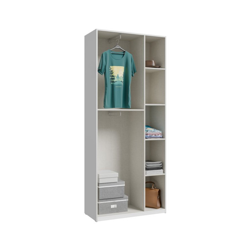 Szafa otwierana Home Nook 90 cm – biała elegancja do wnętrza