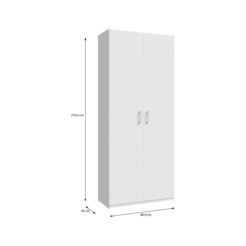 Szafa otwierana Home Nook 90 cm – biała elegancja do wnętrza