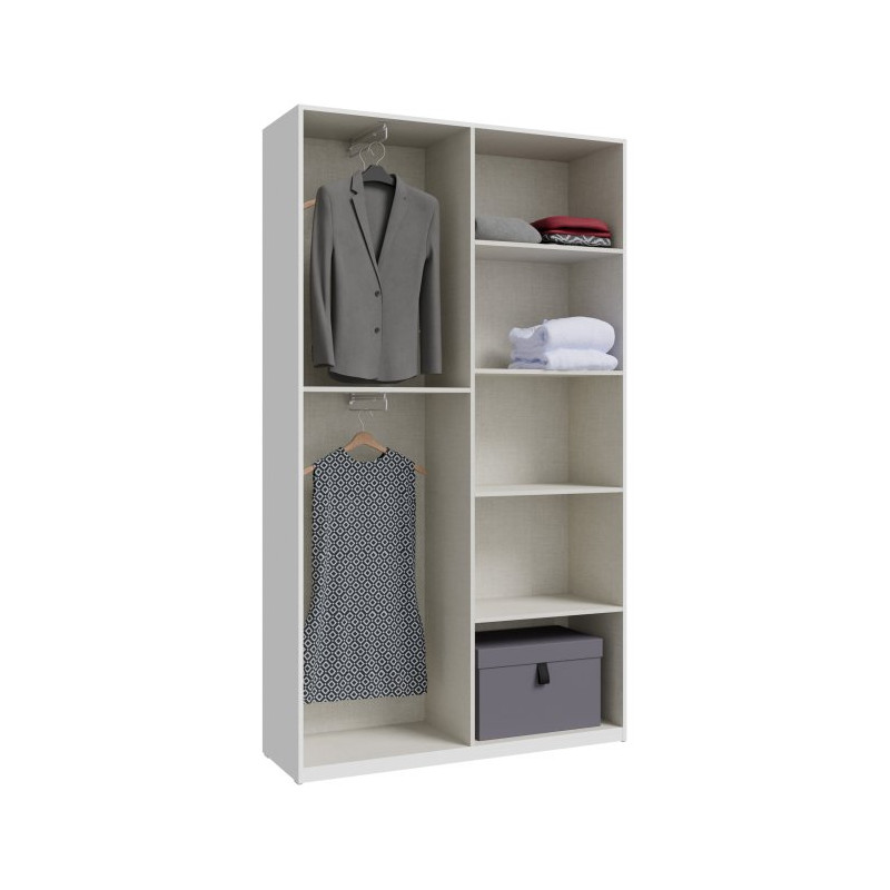 Szafa otwierana Home Nook 120 cm – biała elegancja do wnętrza