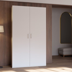 Szafa otwierana Home Nook 120 cm – biała elegancja do wnętrza