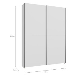 Szafa przesuwna Home Nook 150 cm do wnętrz kompaktowych