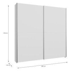 Szafa przesuwna Home Nook 200 cm do dużych wnętrz