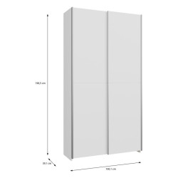 Szafa przesuwna Home Nook 100 cm do wnętrz kompaktowych