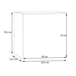 Wewnętrzny box do szafy Sophistispace – organizacja wnętrza