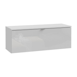 Biała szafka RTV wisząca 100 cm Libertad | Meble Forte