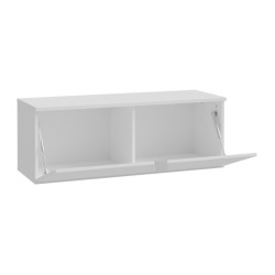 Biała szafka RTV wisząca 100 cm Libertad | Meble Forte
