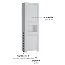 Bieliźniarka do pokoju młodzieżowego Novi Typ NVIS01 Meble