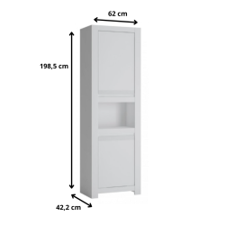 Bieliźniarka do pokoju młodzieżowego Novi Typ NVIS01 Meble