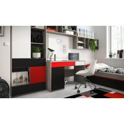 Biurko Laser Typ LASB01 Meble Wójcik Kolekcja Laser