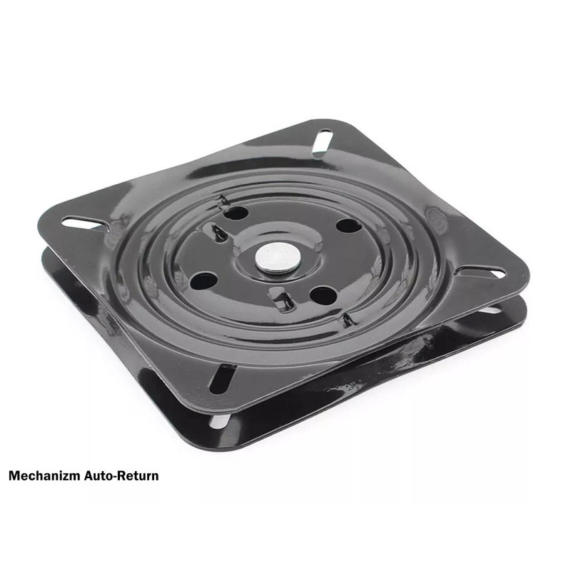 Krzesło obrotowe Notti Brego czarny stelaż/ jasny beż 31