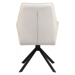 Krzesło obrotowe Hugo Brego 22 jasny beż