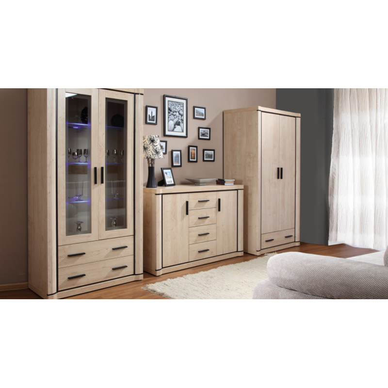 copy of Komoda Fonti 158cm F3 dąb karmel