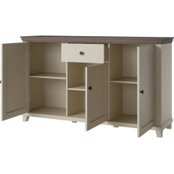 Komoda Evora Typ 47 Beż/Ciemne Drewno Helvetia Wieruszów