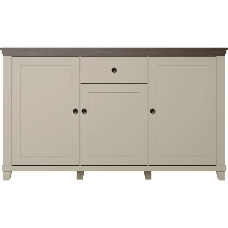 Komoda Evora Typ 47 Beż/Ciemne Drewno Helvetia Wieruszów