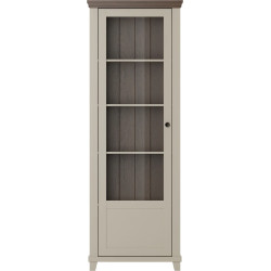 Witryna lewa Evora Typ 05 Beż/Ciemne Drewno Helvetia Wieruszów