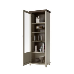 Witryna lewa Evora Typ 05 Beż/Ciemne Drewno Helvetia Wieruszów