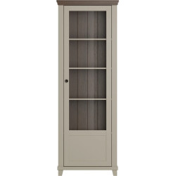 Witryna prawa Evora Typ 06 Beż/Ciemne Drewno Helvetia Wieruszów