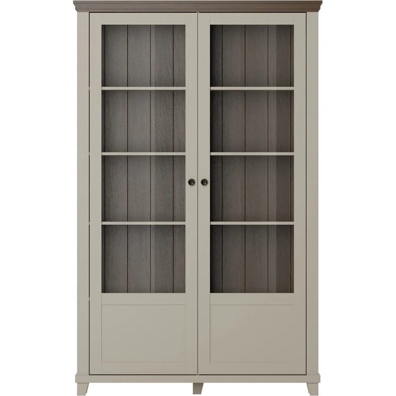 Witryna Evora Typ 13 Beż/Ciemne Drewno Helvetia Wieruszów