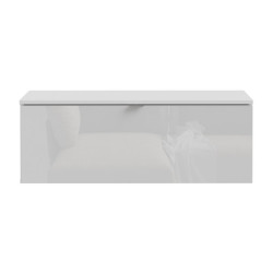 Biała szafka RTV wisząca 100 cm Libertad | Meble Forte
