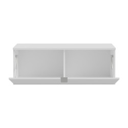 Biała szafka RTV wisząca 100 cm Libertad | Meble Forte