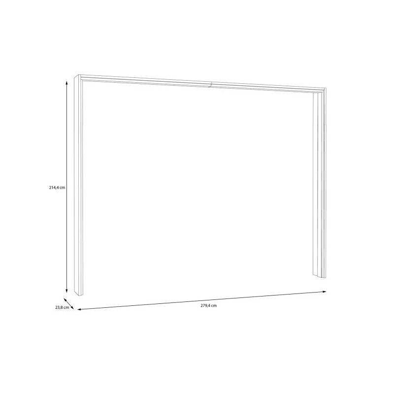 Listwy okalające Narago – estetyczne wykończenie szafy