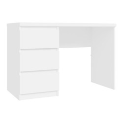 Biurko białe z szufladami – nowoczesne i pojemne | Domowanie