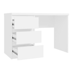 Biurko białe z szufladami – nowoczesne i pojemne | Domowanie