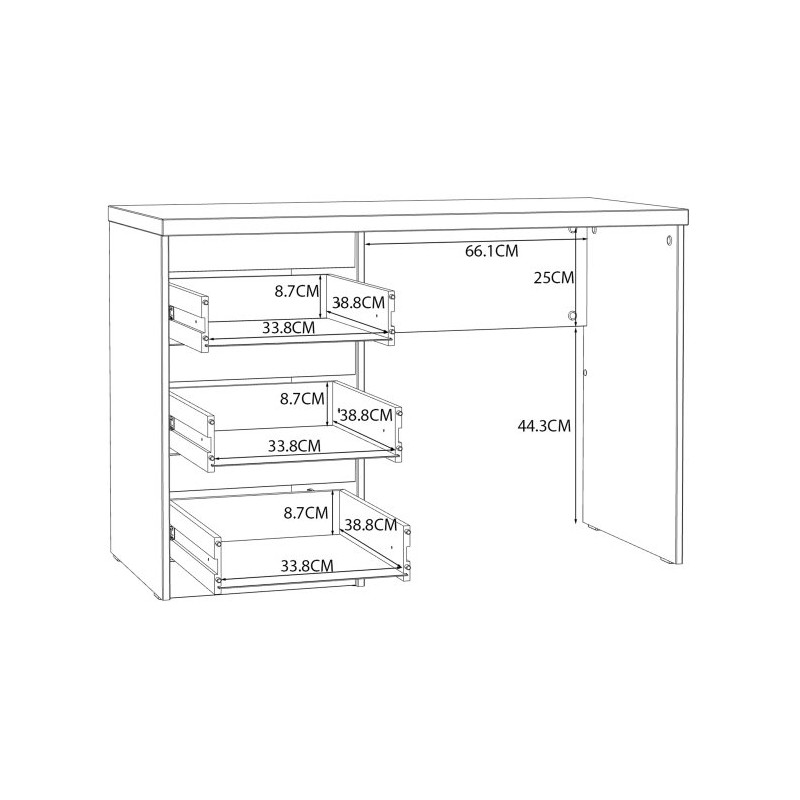 Biurko białe z szufladami – nowoczesne i pojemne | Domowanie