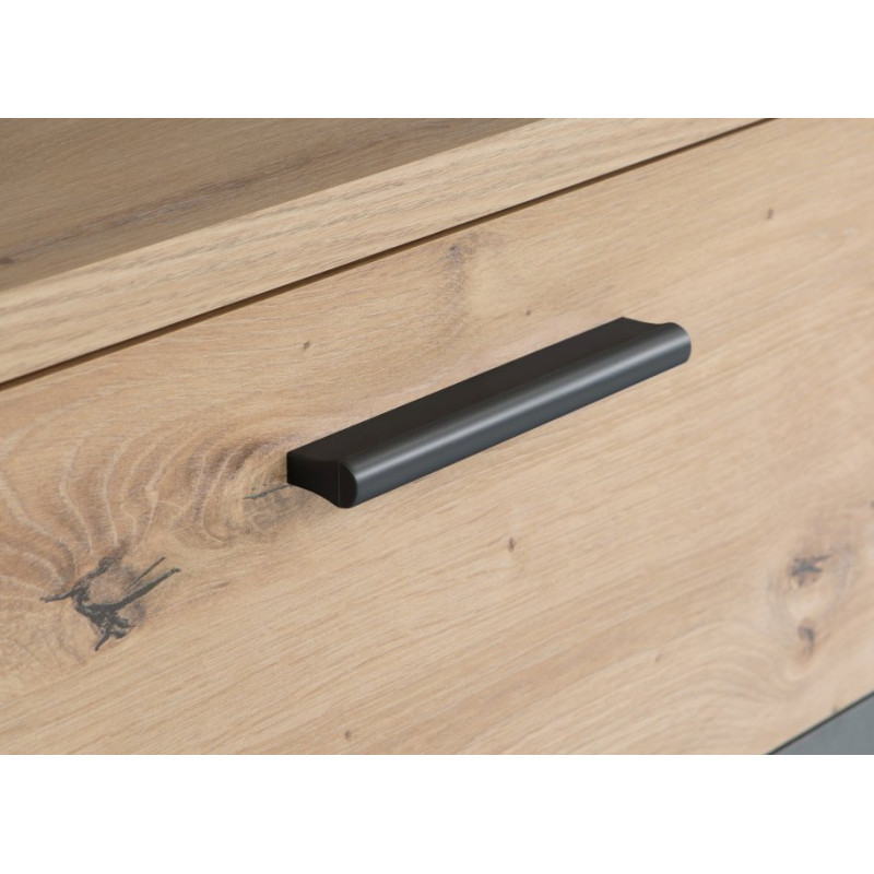 Komoda z szufladami Skive SKVK46 dąb artisan/beton